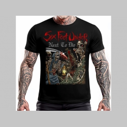 Six Feet Under - čierne pánske tričko 100%bavlna Six Feet Under - čierne pánske tričko 100%bavlna